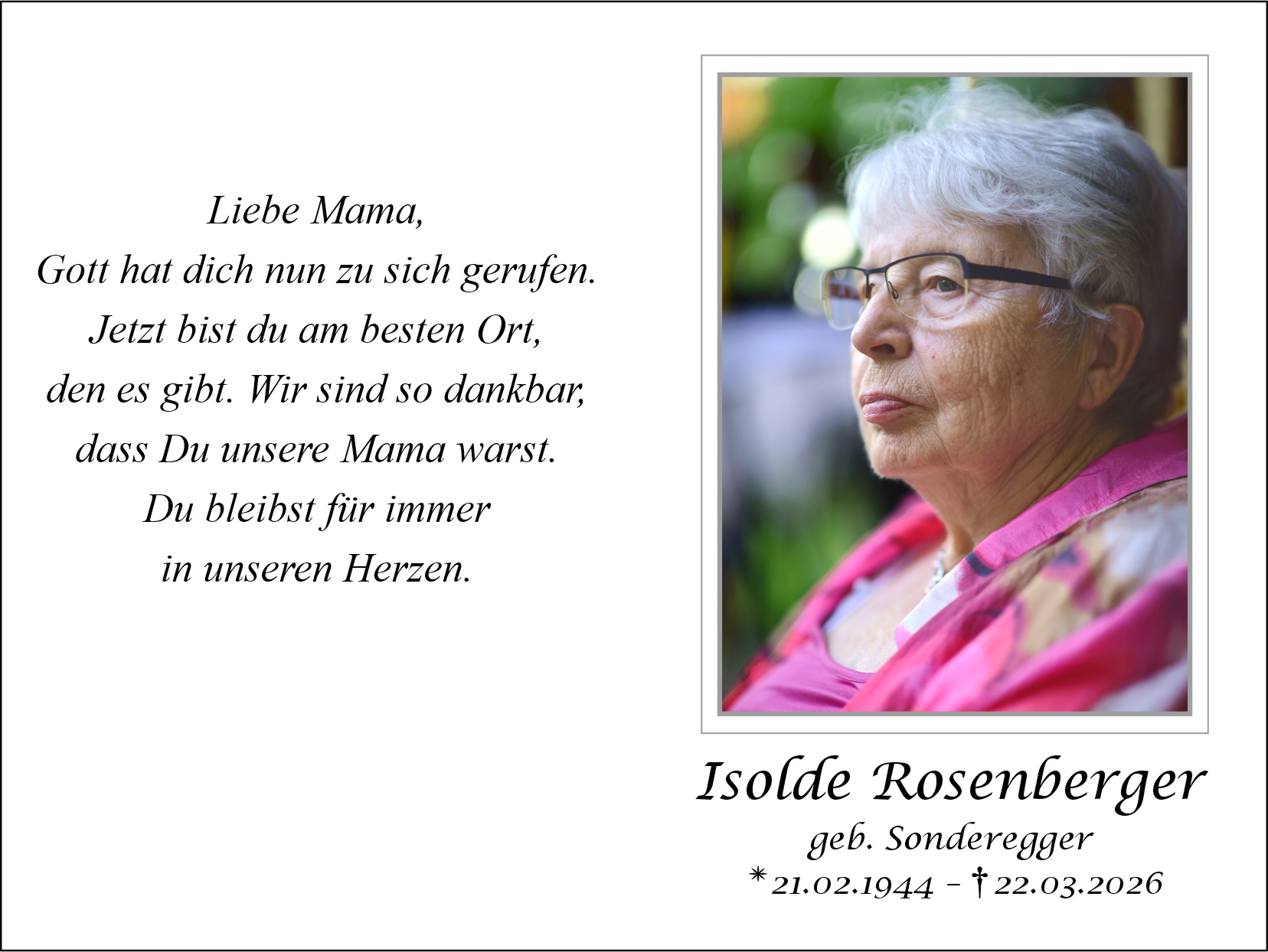 Isolde Rosenberger